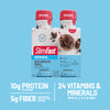 SlimFast Original Shakes Rich Chocolate Royale-10g protein, 5g fiber, 24 vitamins and minerals with A, C, D, E & Zinc