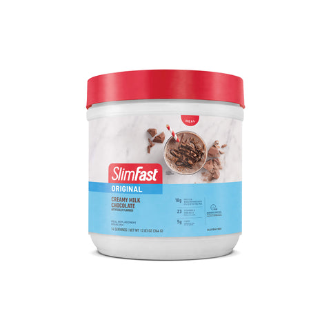 SlimFast Original Shake Mix in Creamy Milk Chocolate flavor