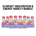 SlimFast High Protein Nutrition & Energy Variety Bundle