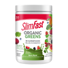 SlimFast Organic Greens Powder, 300 g canister-front product packaging carousel image