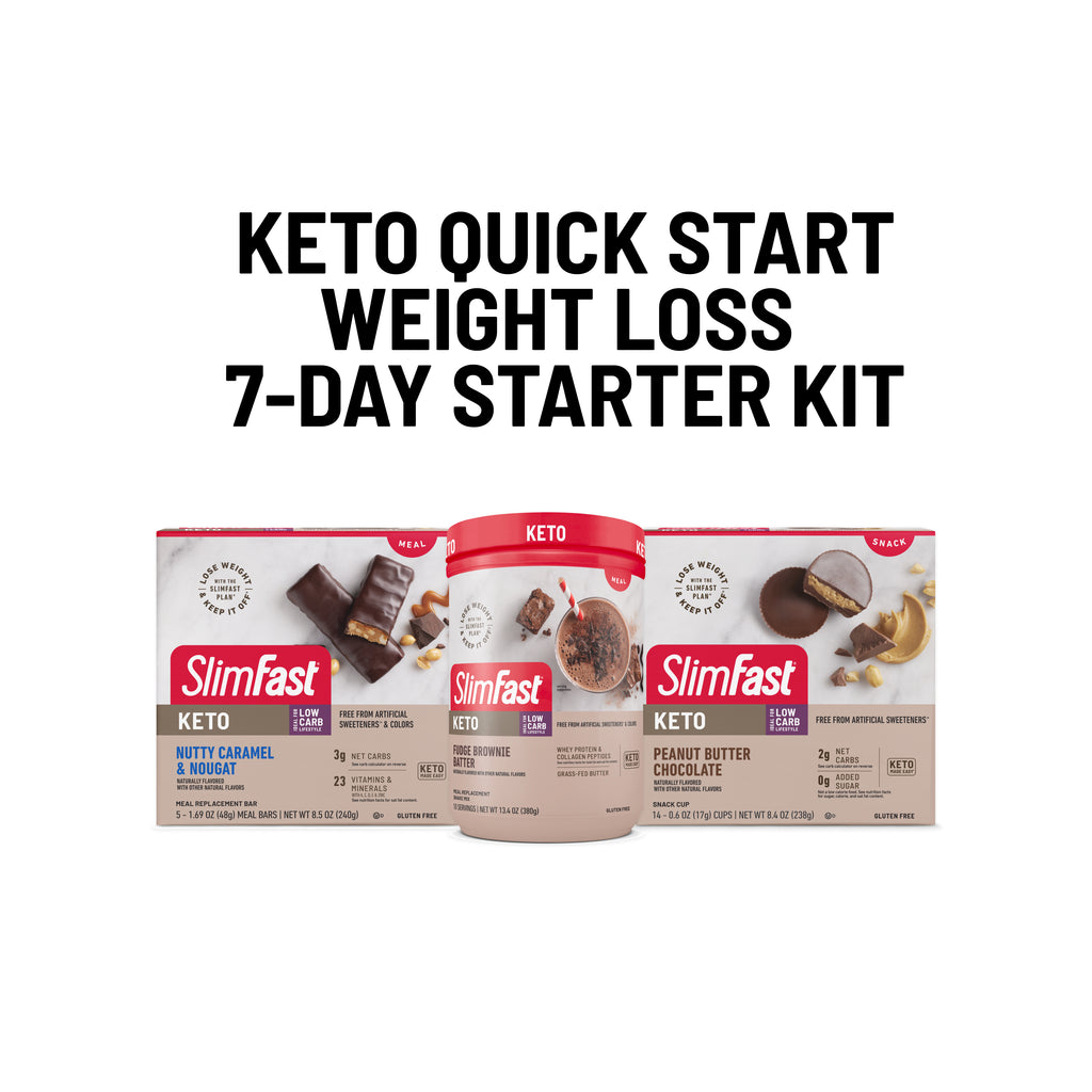 SlimFast Keto Quick Start Weight Loss 7-Day Starter Kit – Shop SlimFast