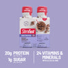 Slimfast High Protein Shakes Creamy Chocolate-20g protein, 1g sugar, 23 vitamin and minerals with A, C, D, E & Zinc