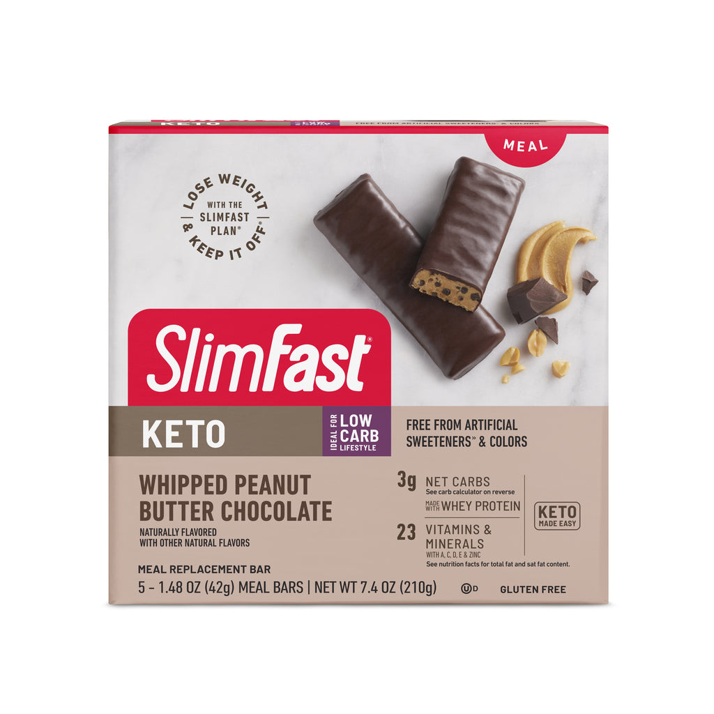 SlimFast Keto Meal Bars – Shop SlimFast