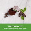 Keto Fat Bomb Snack Cup Mint Chocolate-Mint Chocolate, naturally flavored with other natural flavors