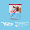 SlimFast Original Shake Mix Creamy Milk Chocolate-10g protein when prepared with 8 fl oz of fat free milk, 23 vitamins & minerals with A,C,D,E & zinc, 4g fiber